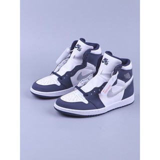 JD1 jordan 1 Tím trắng bản đẹp đẩy đủ