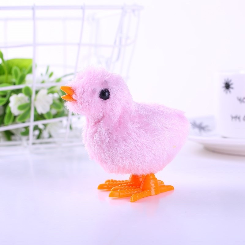 Đồ chơi gà con vặn cót - Gà nhảy dây cót vui nhộn