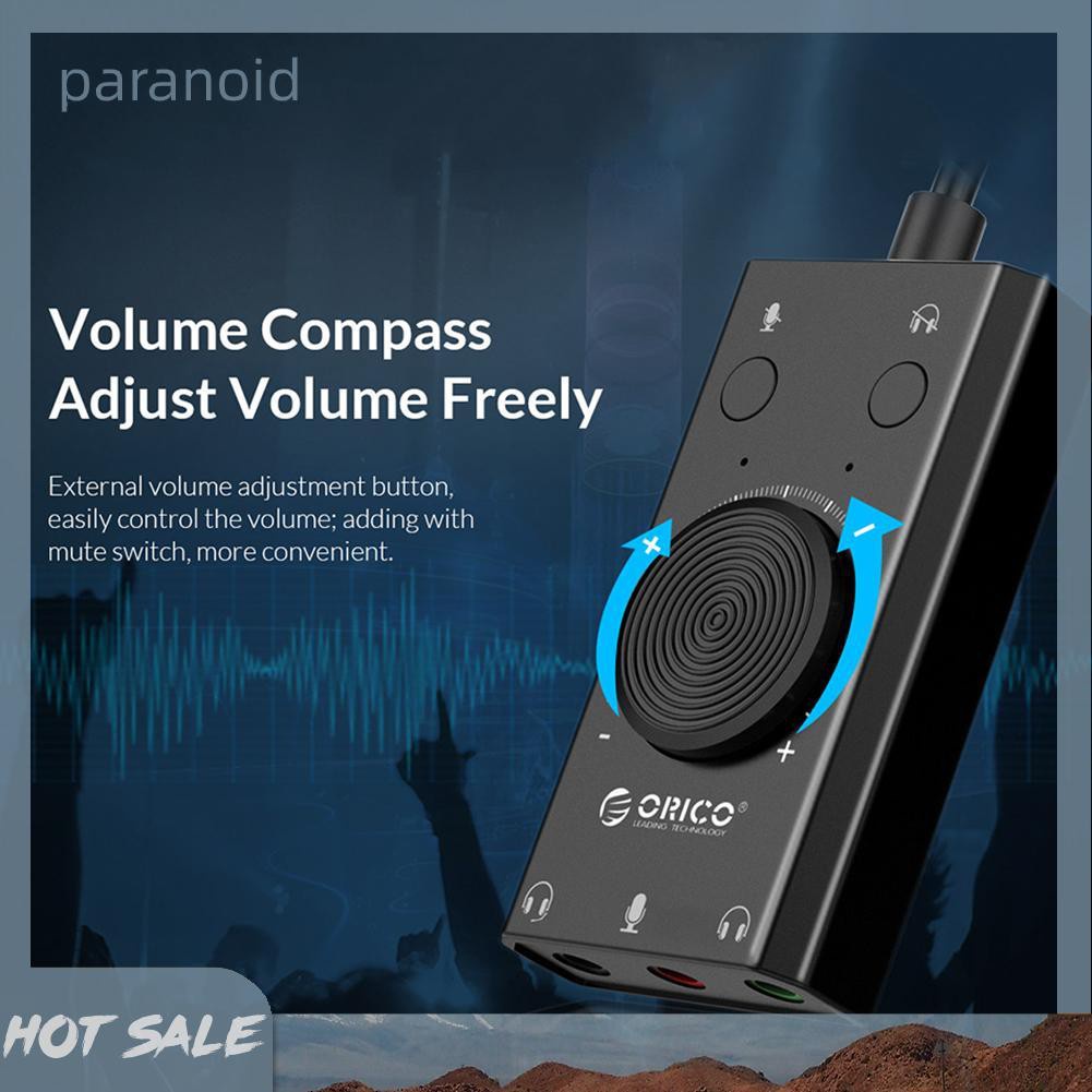 Usb Âm Thanh Orico SC2 Cho PC | BigBuy360 - bigbuy360.vn