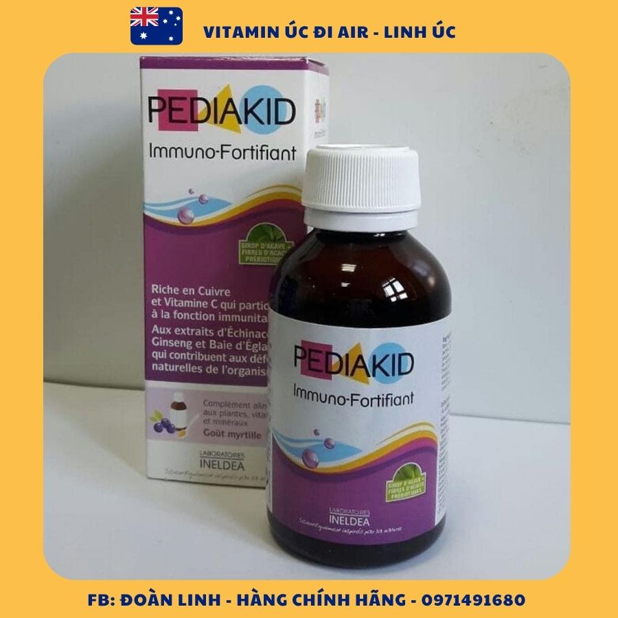 Pediakid - 22 vitamin / Appetit tonus / Sommeil / Sắt Fe + Vitamin B / Immuno Fort