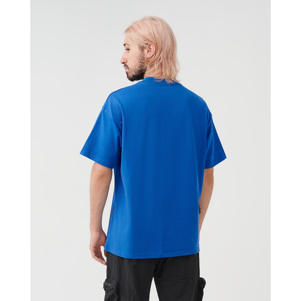 Áo Thun oversized  DreamZ SIGNATURE LOGO - COBALT BLUE