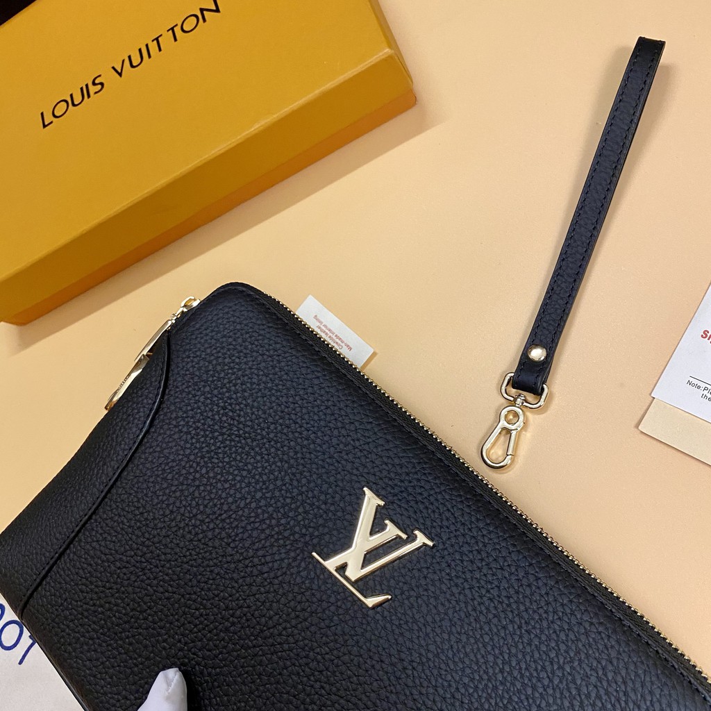 Clutch - Ví cầm tay nam nữ khóa số cao cấp Da bò 100% CL304