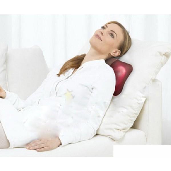 [CHÍNH HÃNG]💖 Gối Massage💖  Máy Massager Hồng Ngoại 6 Bi Magic Pillow PL-818 thế hệ mới