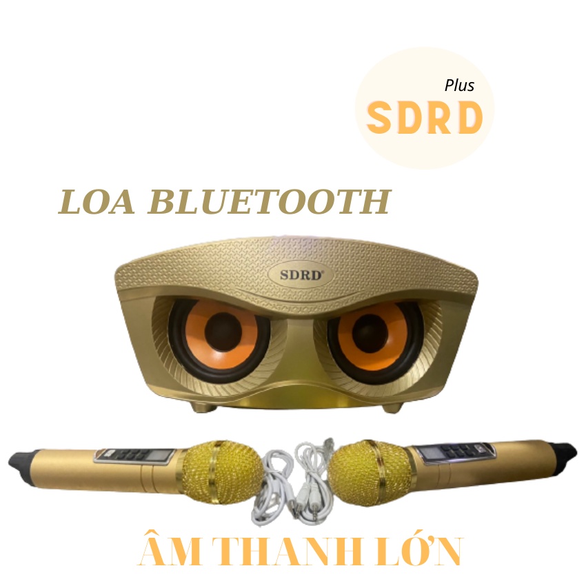 [PHIÊN BẢN PLUS]Loa Bluetooth Loa Hát Karaoke Loa  Không Dây - Míc Không Cần Xài Dây Cầm Mang Theo Mọi Nơi