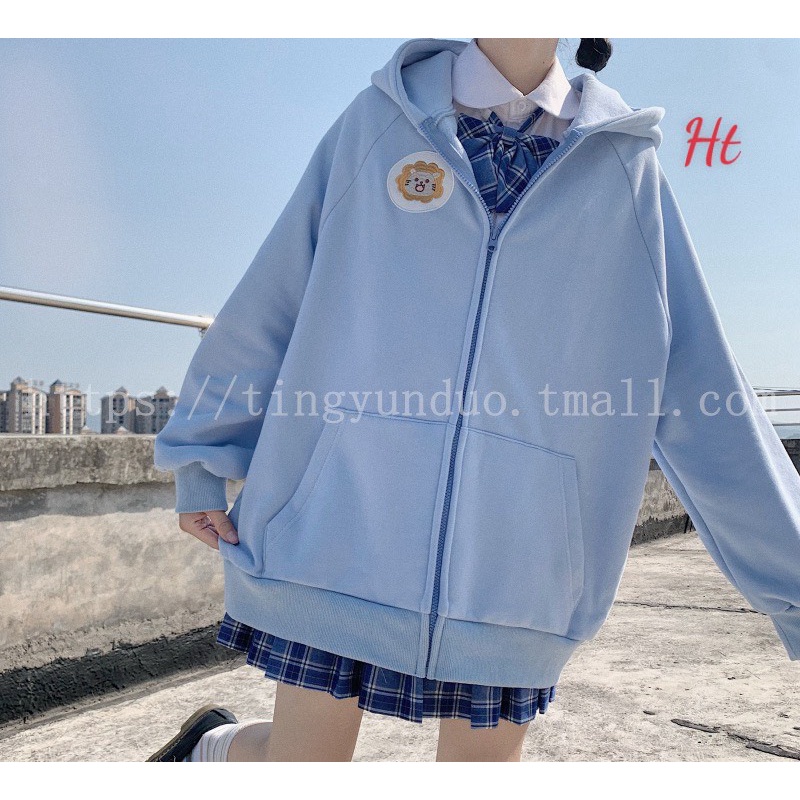 ÁO KHOÁC NỈ COTTON in LOGO THÚ | BigBuy360 - bigbuy360.vn