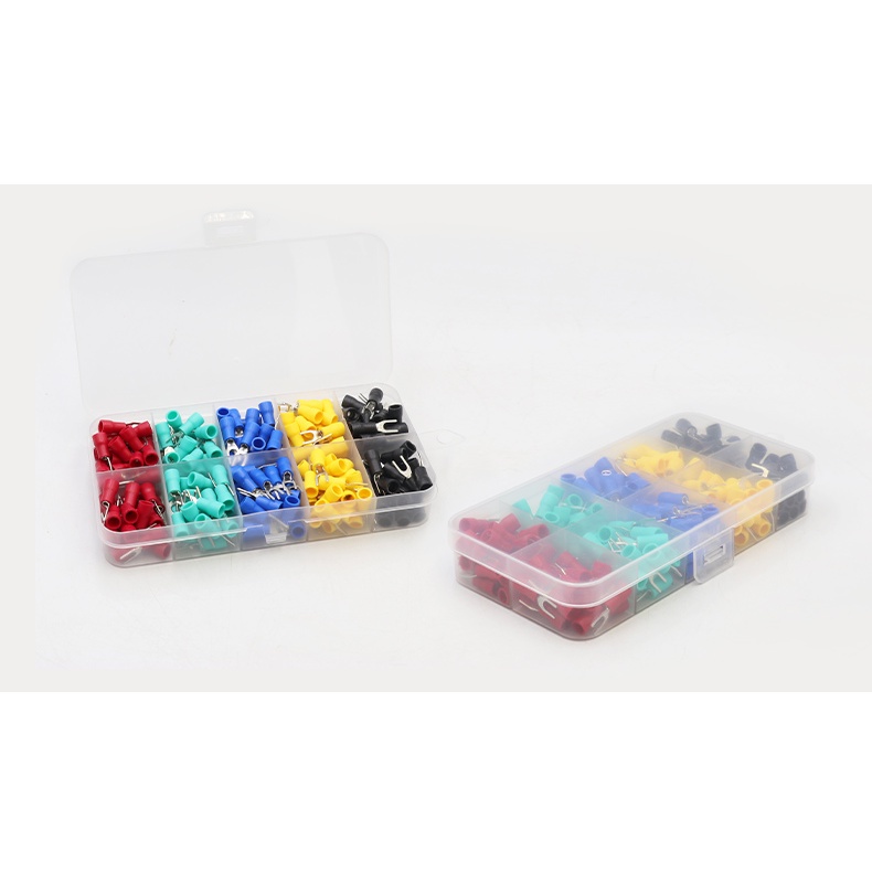 SET 250 Đầu cos chỉa bọc nhựa SV 1.25-3