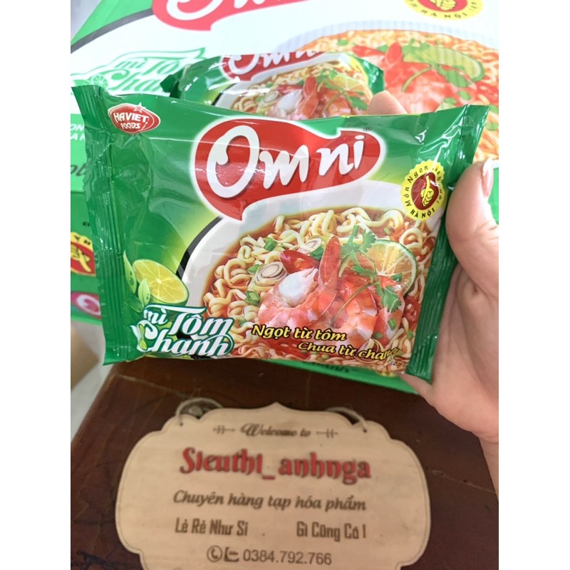 Mì Omni Tôm Chanh Gói 75g
