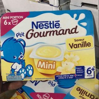 (Sỉ_ lẻ)Date 3/2023 Váng sữa Nestle Pháp vị vani 6m+