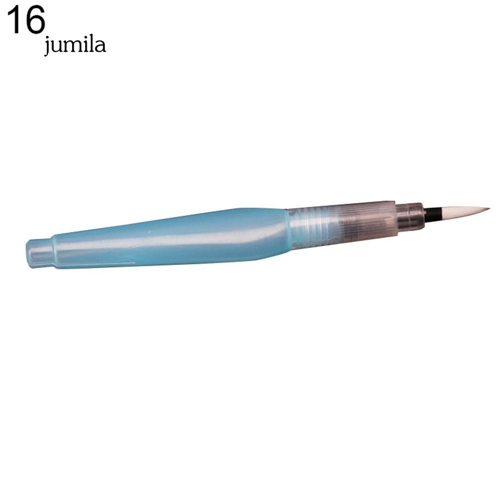 Bộ 1/3/6 bút máy màu nước có đầu lông dùng để vẽ tranh/vẽ móng tay