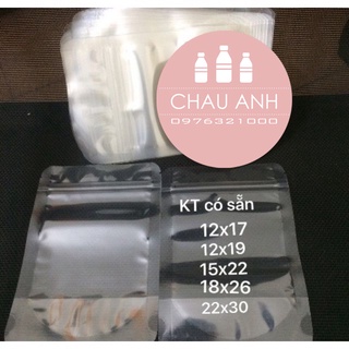 Túi zip trong đáy đứng 100G