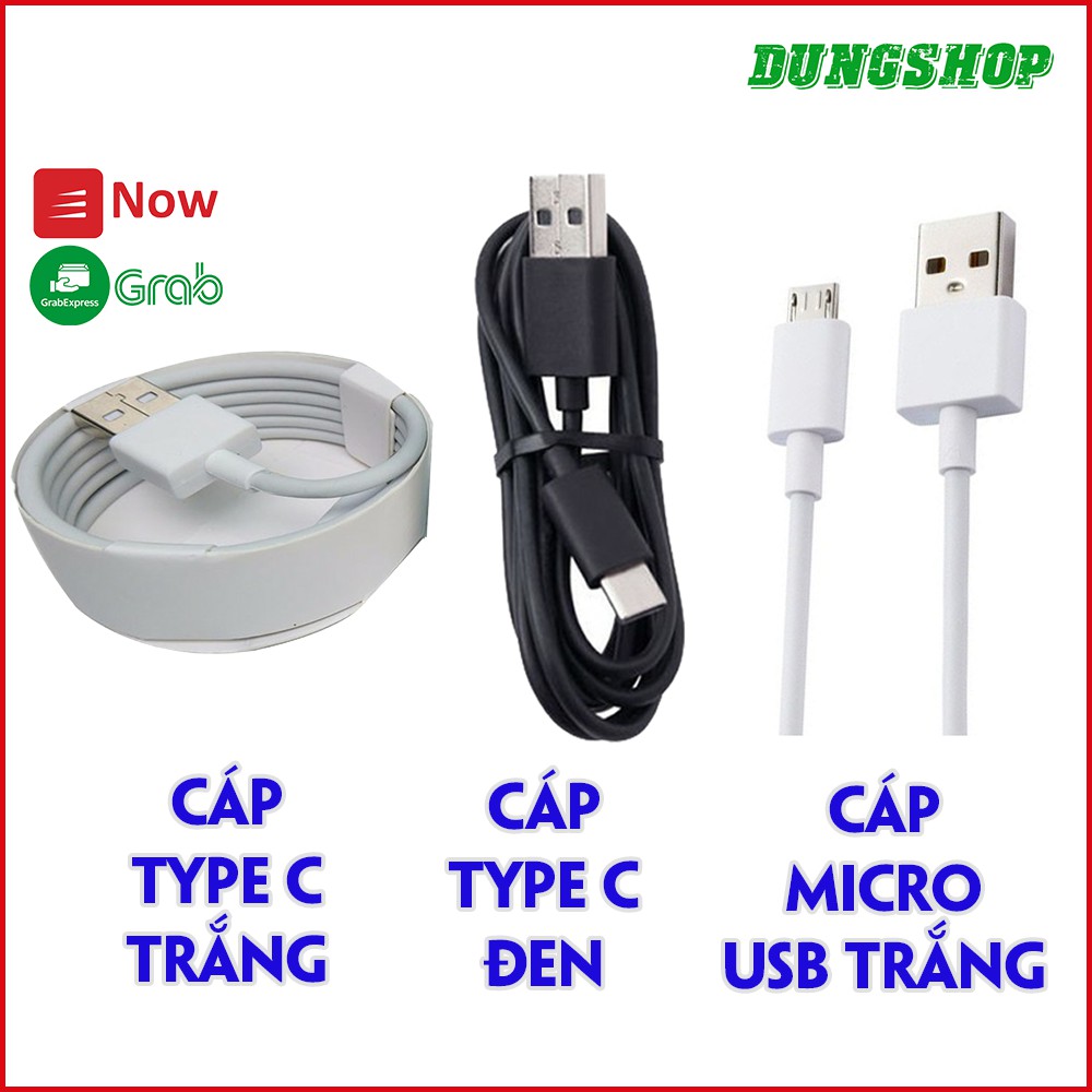 Cáp Sạc Type C / Micro USB - Dài 1 mét / 2 mét