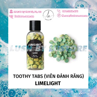 LUSH - Viên đánh răng Limelight Toothy Tabs