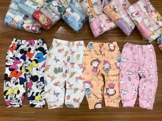 10 QUẦN CHỤC DÀI TĂM TRE MỀM CHO BÉ
