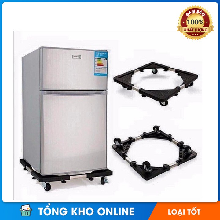 Chân đế máy giặt, tủ lạnh có bánh xe 60cmx60cm