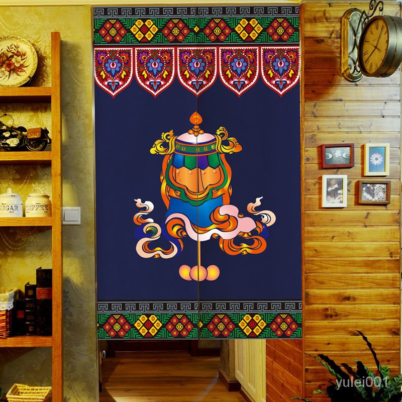 Rèm Treo Cửa Bằng Vải Phong Cách Tây Tạng b & b