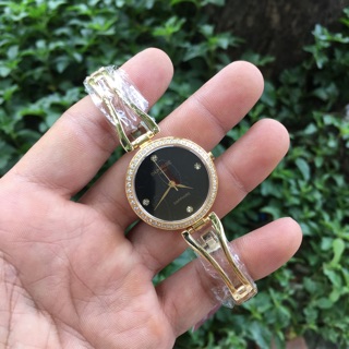 Đồng hồ nữ sunrise màu vàng