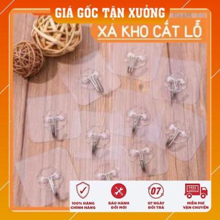 [Chinh Hang] [Thanh Lý] [Xả kho cắt lỗ - giá 1k FreeShip] Móc treo dán tường chịu lực siêu chắc, móc