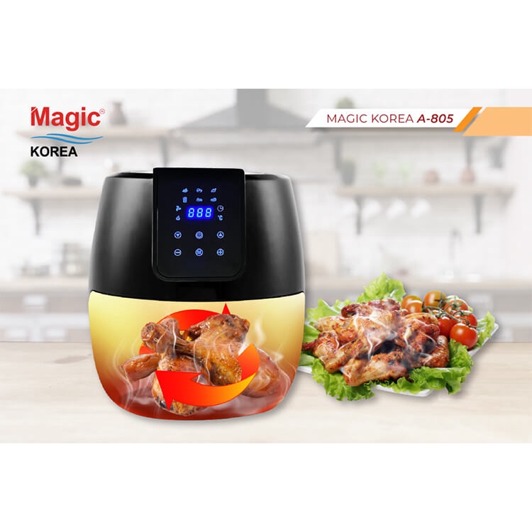 Nồi Chiên Nướng Không Dầu Magic Korea A805 6.5L