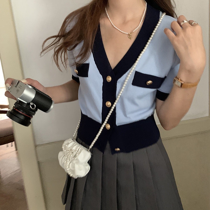 Túi Đeo Chéo Mini Hình Đám Mây Thắt Nơ Phối Dây Xích Dễ Thương Cho Bạn Gái