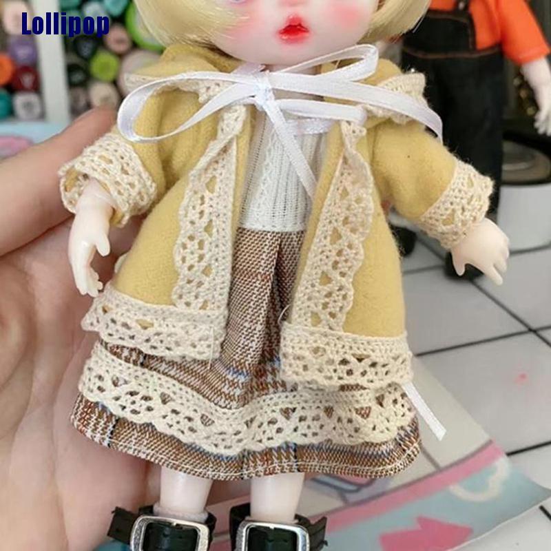 Trang phục cho búp bê đồ chơi cỡ 1: 8 diy
