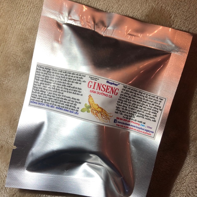 Sâm dưỡng cá Gingsen - Nuphar