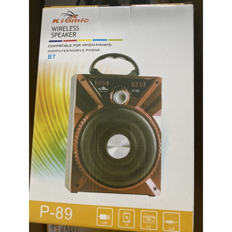 Loa p88 tặng 1 mic dây