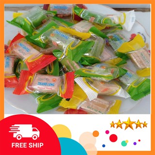 Kẹo dừa dẻo thập cẩm Thanh Long 500g