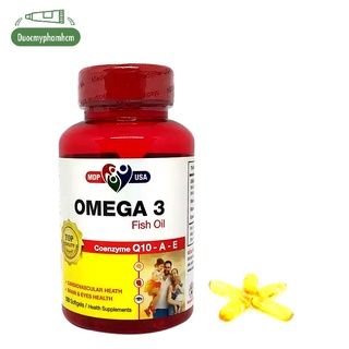 Viên Uống Omega 3 Coenzyme A-E MDP-USA Hộp 120 viên
