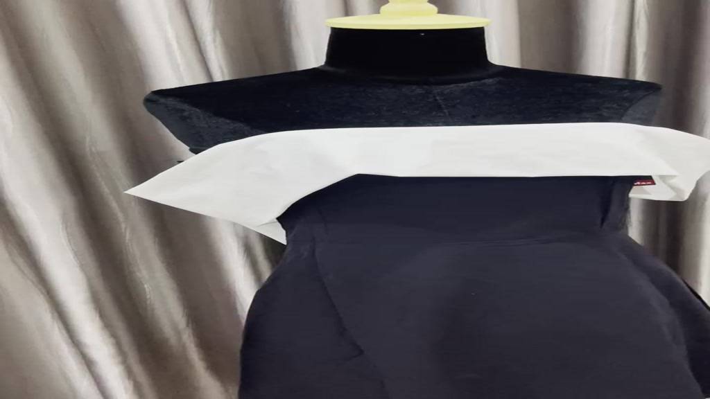 (Video thật) Đầm trễ vai viền trắng ullzzang - Váy Đen trễ vai nơ lưng trắng - V06 | BigBuy360 - bigbuy360.vn