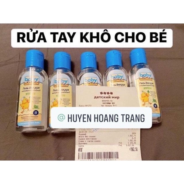 NƯỚC RỬA TAY KHÔ DIỆT KHUẨN