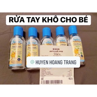 Nước rửa tay khô diệt khuẩn