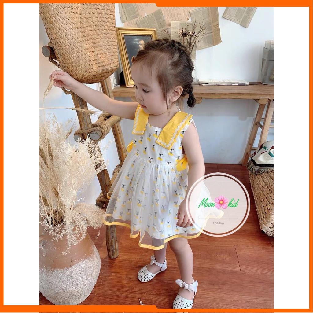 Váy trẻ em, váy trẻ con set thể thao ngố chất liệu cotton, co dãn tốt, thoáng mát dành cho bé từ 1 đến 14 tuổi