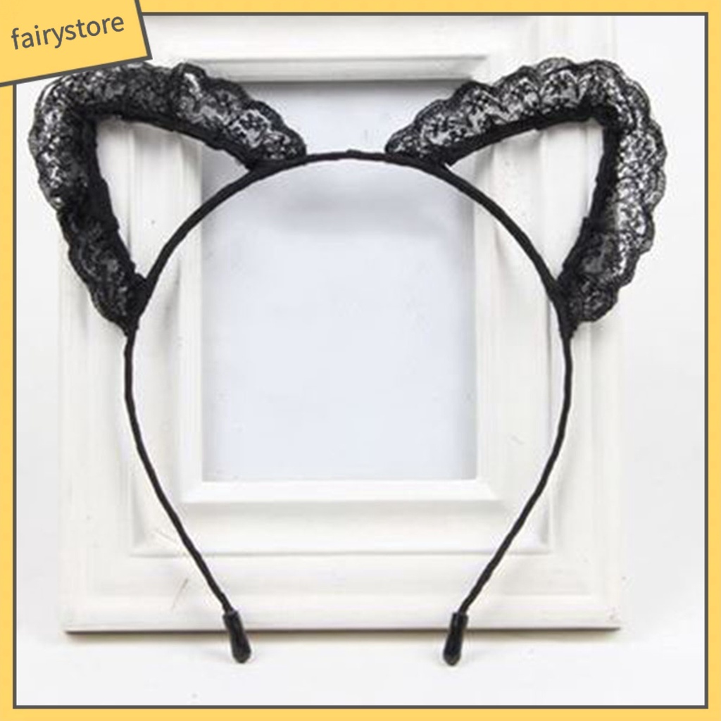 Cài tóc tai mèo dễ thương cho nữ