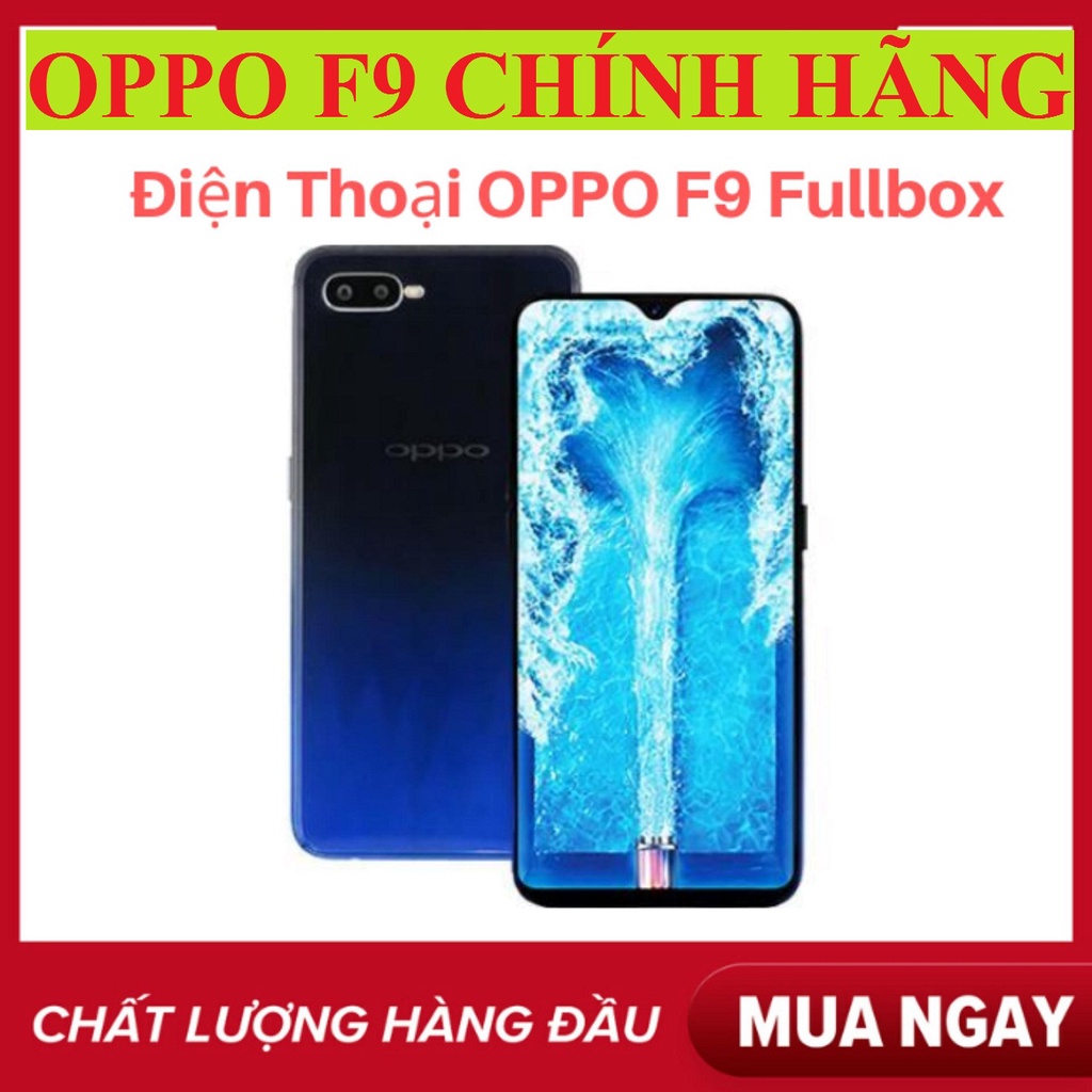 [ RẺ VÔ ĐỊCH ] điện thoại Oppo F9 Pro Chính Hãng 2sim ram 8/256G - Camera sắc nét, Cân Game nặng mượt - GGS 01