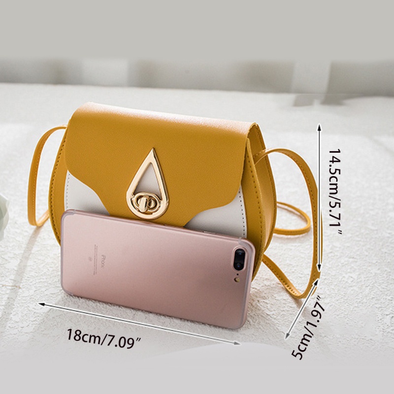 Túi Đeo Chéo Bằng Da PU Hình Vuông Với Dây Đeo Tùy Chỉnh Thời Trang Cho Nữ