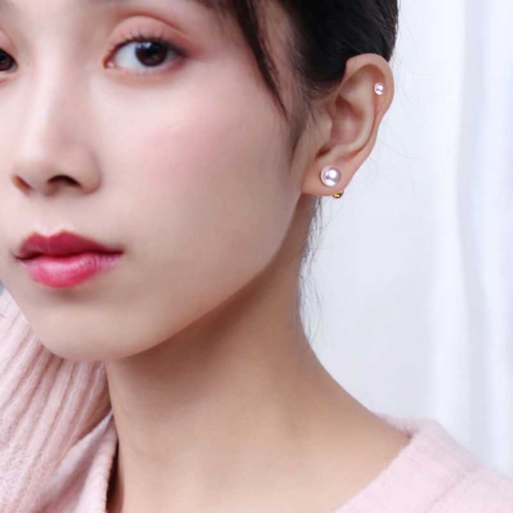 Khuyên Tai Đính Ngọc Trai Thời Trang Cho Nữ