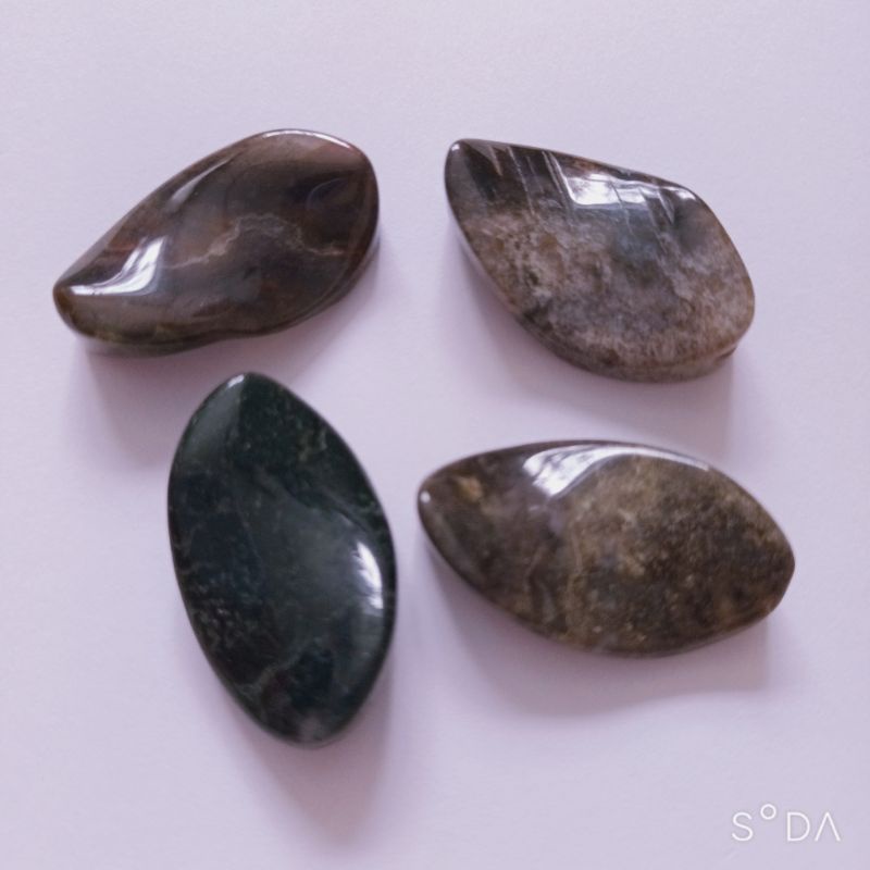 Viên đá thanh tẩy bài tarot, xỏ DIY, handmade, bể cá,sưu tầm