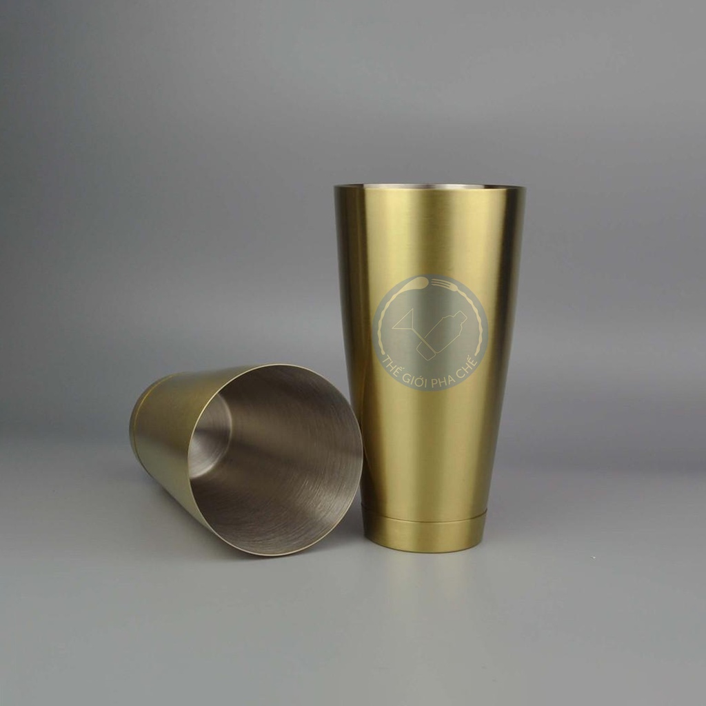 Boston Shaker 2 Đáy Sần/ Bình Lắc Shaker 2 Đáy Sần Full Màu