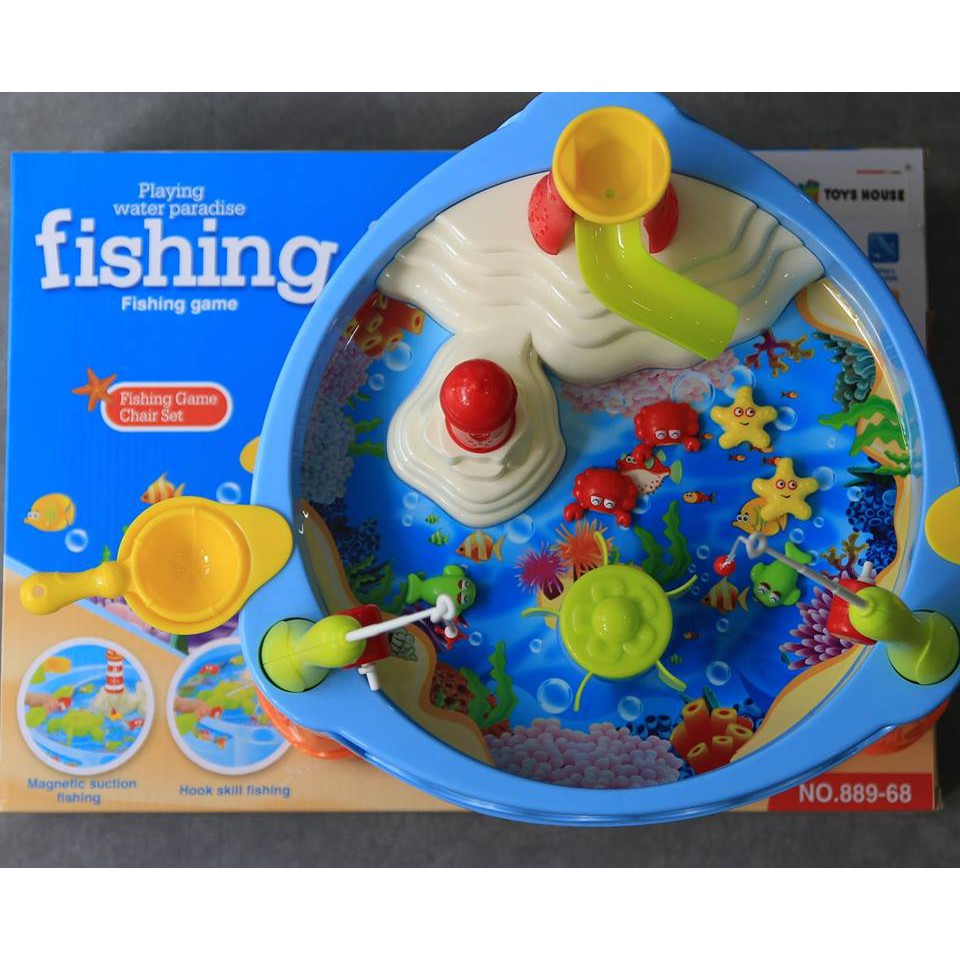 Bộ đồ chơi câu cá có đèn nhạc Toys house