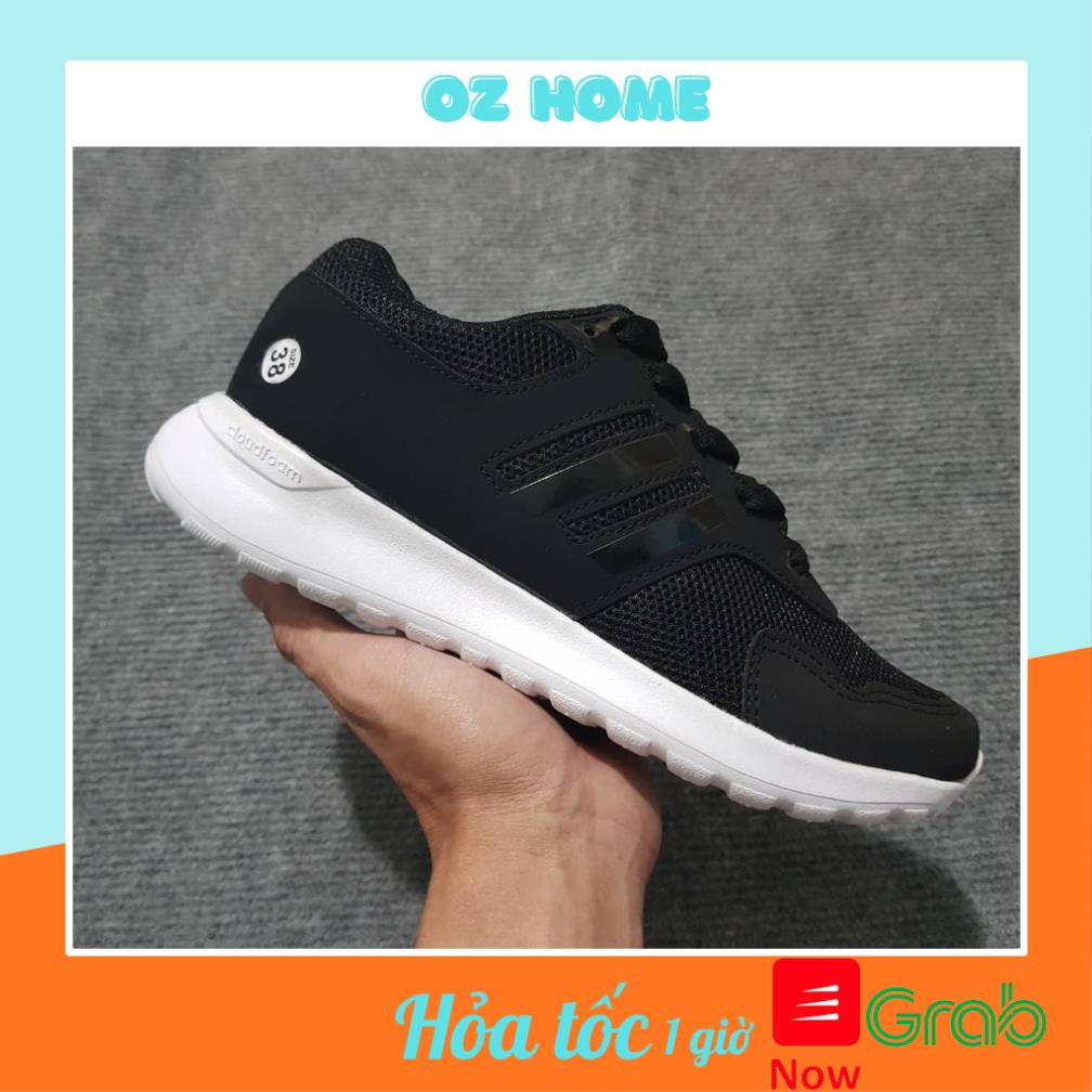 Giày Sneaker Nam Nữ Siêu Nhẹ (Trắng/Đen)