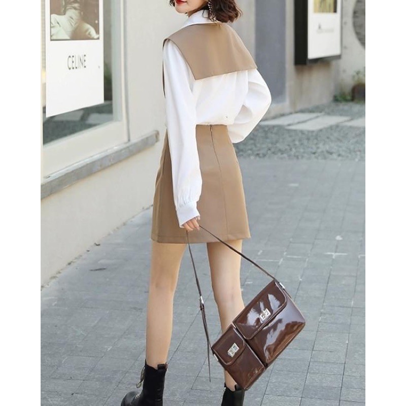 Pass Set Áo váy như hình hàng QCCC size M - like new