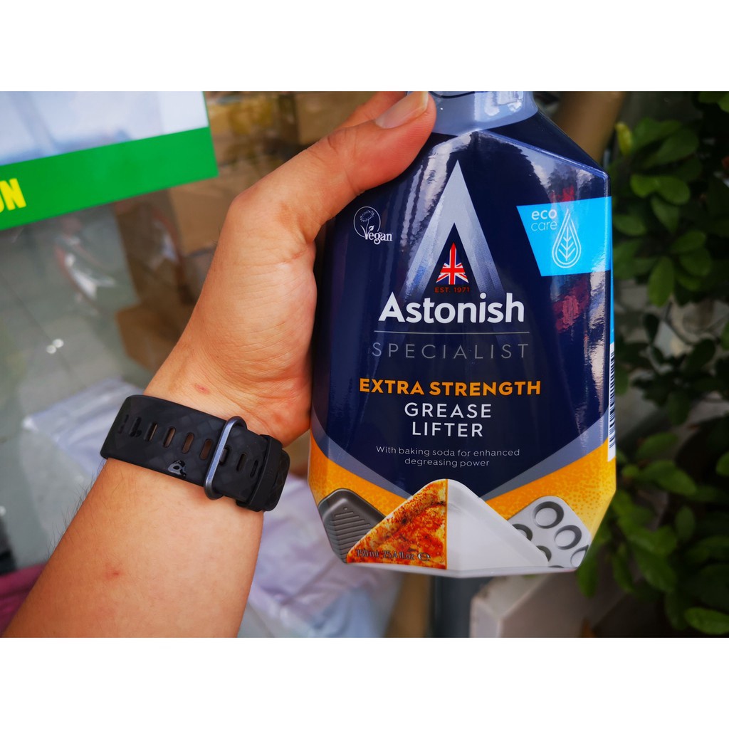 Bình Xịt Tẩy Dầu Mỡ Cháy Khét Đa Năng ASTONISH C6750 750ml
