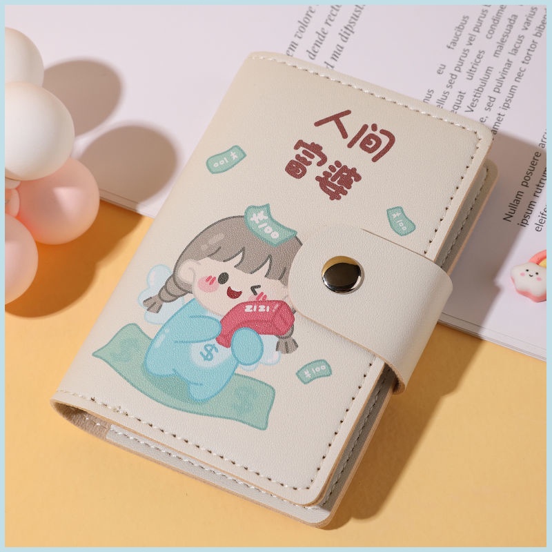 Ví nữ mini cầm tay nhỏ gọn bỏ túi khóa kéo hoạt hình ngộ nghĩnh đáng yêu VI02 Tacado