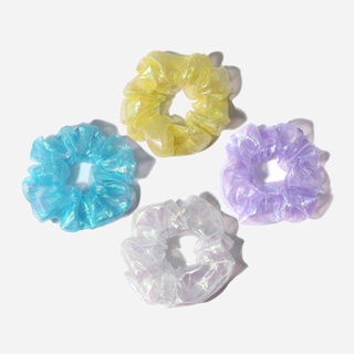 Dây cột tóc vải organza lưới cỡ lớn phong cách Hàn Quốc
