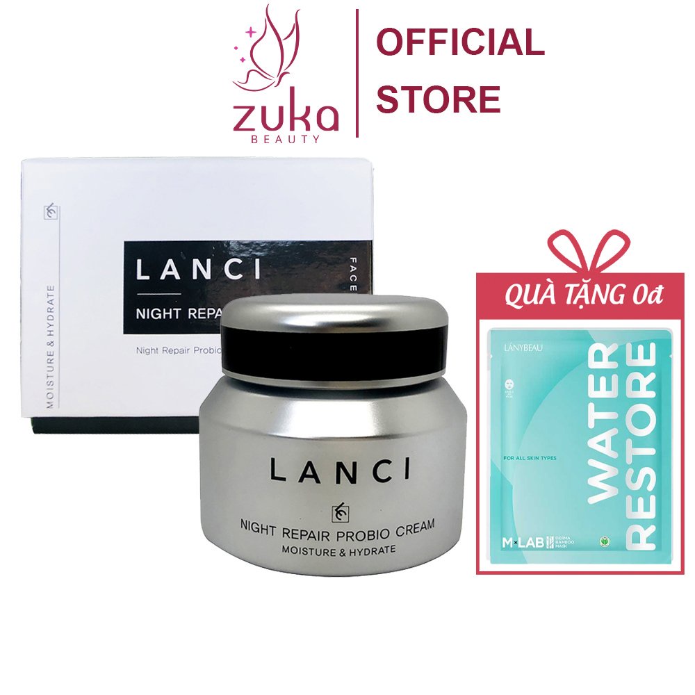 Kem Lanci 50ml Hàn Quốc Zuka Beauty phục hồi da hư tổn cải thiện nám tàn nhang dưỡng ẩm tái tạo da từ sâu bên trong