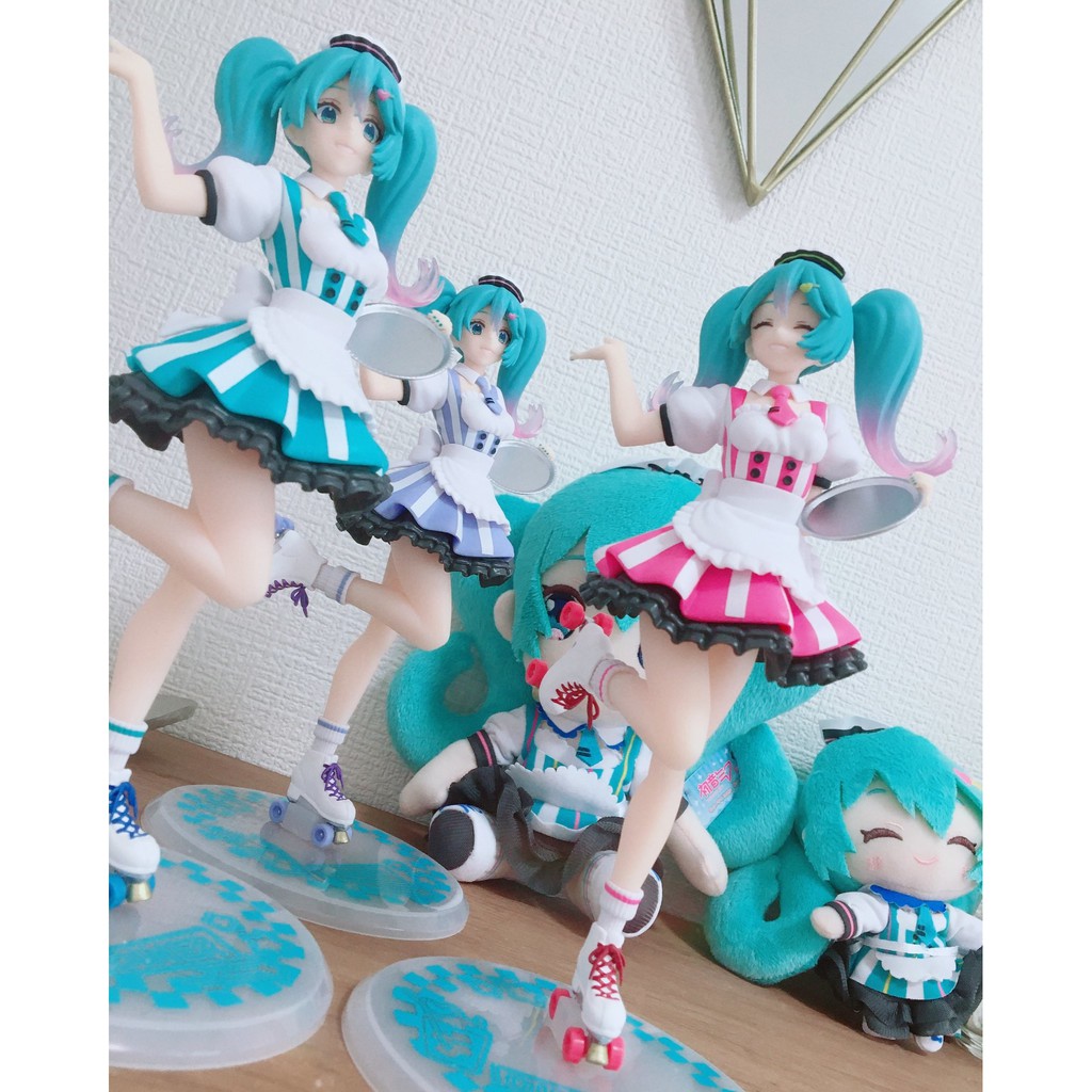 Mô Hình Hatsune Miku, Vocaloid, Cafe Maid Ver., Hatsune Miku Figure Costumes -  Fogure Chính Hãng Nhật Bản