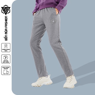 Quần nỉ nam - Quần jogger nam thể thao thu đông vải thun nỉ cá sấu PP601