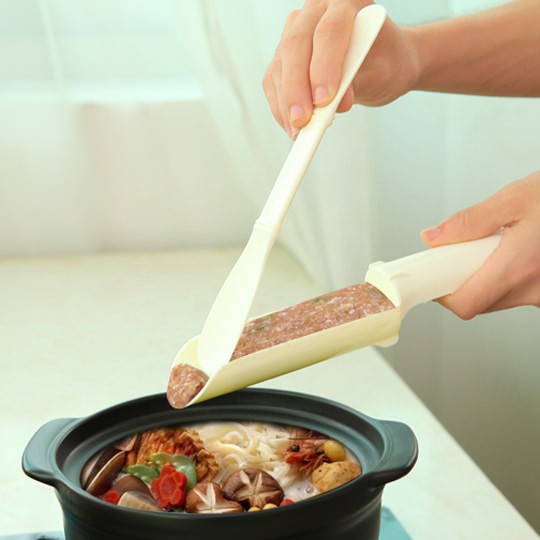 Dụng cụ chia thịt viên, chả cá siêu nhanh 2019