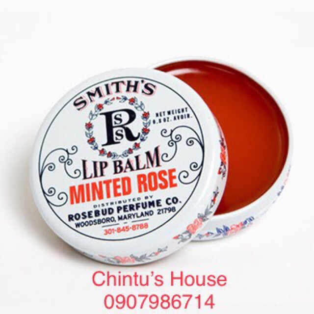 Son dưỡng Smith's Rosebud Salve