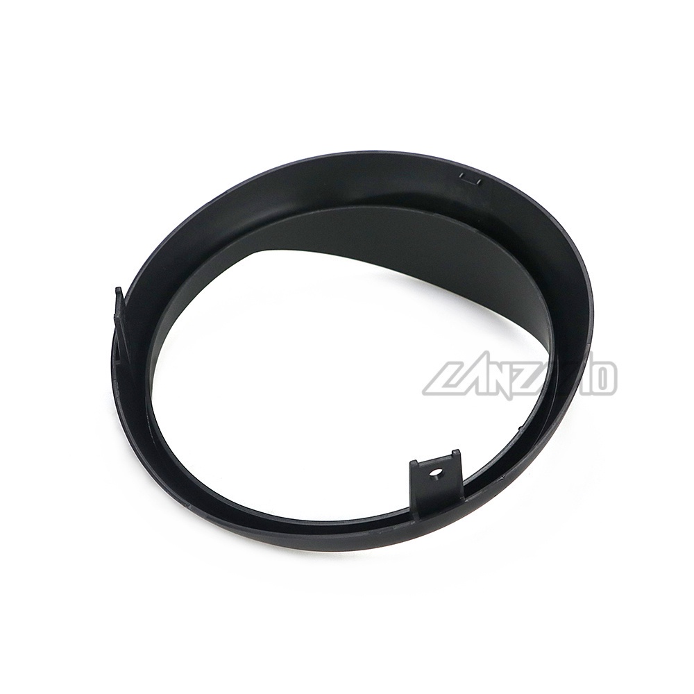 Khung Bảo Vệ Đèn Pha Phía Trước Màu Đen Nhám Cho Xe Máy VESPA PRIMAVERA 125 150 2013-2022